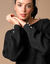Pull col bateau, maille anglaise toucher doux (noir)