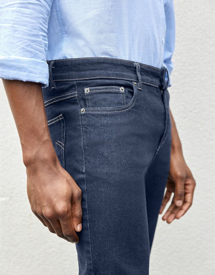 Jean coupe 5 poches extensible coton - entrej. 72 cm (brut) Jean coupe 5 poches extensible coton - entrej. 72 cm (brut)