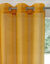 Voilage uni étamine (jaune)