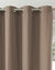 Rideau occultant bachette uni (taupe)