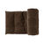 Long coussin de canap&eacute; tissage chenille (chocolat)