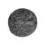 Tapis rond poils longs (gris)