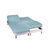 Drap-housse uni sommier articulé coton - bonnets 26 cm (céladon)