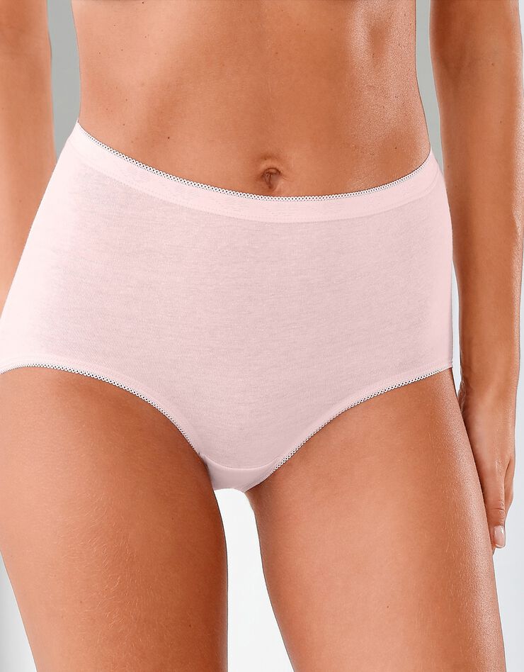 Culotte super maxi basique - lot de 3 (kaki + rose + terracotta) Culotte super maxi basique - lot de 3 (kaki + rose + terracotta)