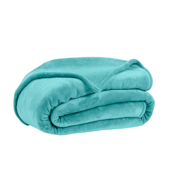 Couverture microfibre (c&eacute;ladon)