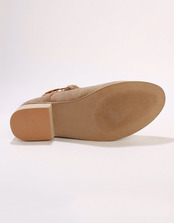 Boots macramé (taupe)
