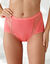 Culotte super maxi dentelle - lot de 3 (marine + corail + poudre)