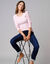 Tee-shirt manches longues - lot de 2 (rose)