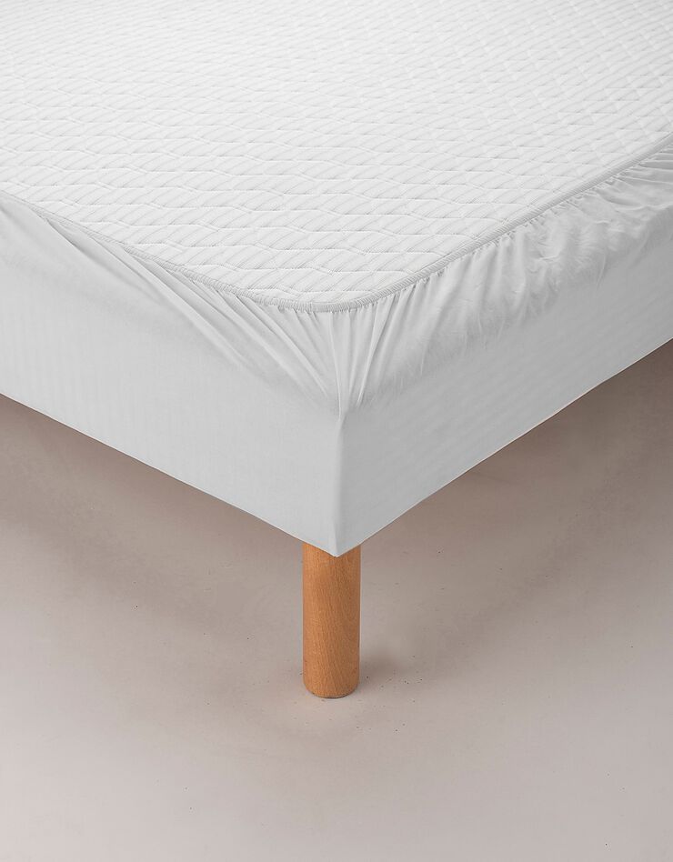 Bande cache-sommier tissu microfibre (gris perle) Bande cache-sommier tissu microfibre (gris perle)