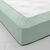 Drap-housse uni coton bonnet 32 cm (vert amande)
