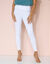 Legging taille haute, ventre plat (blanc)