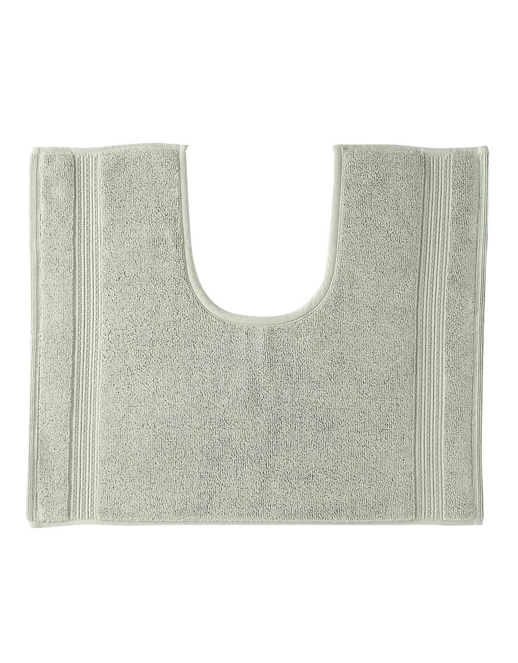 Tapis de bain uni coton issu de l'agriculture biologique (vert tilleul) Tapis de bain uni coton issu de l'agriculture biologique (vert tilleul)