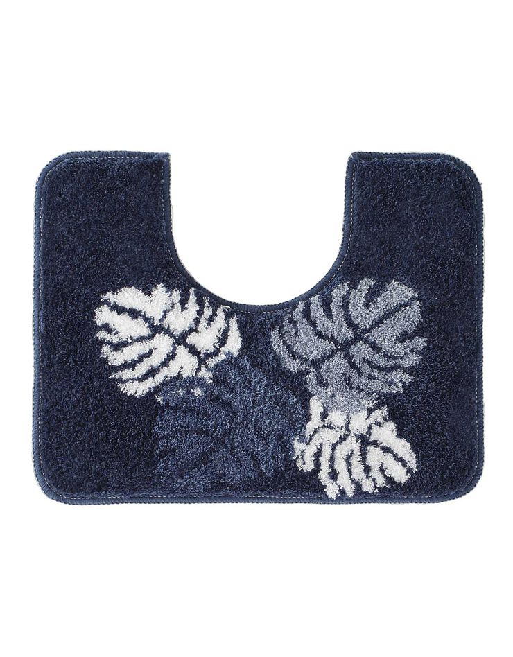 Tapis de bain motif jungle (bleu) Tapis de bain motif jungle (bleu)