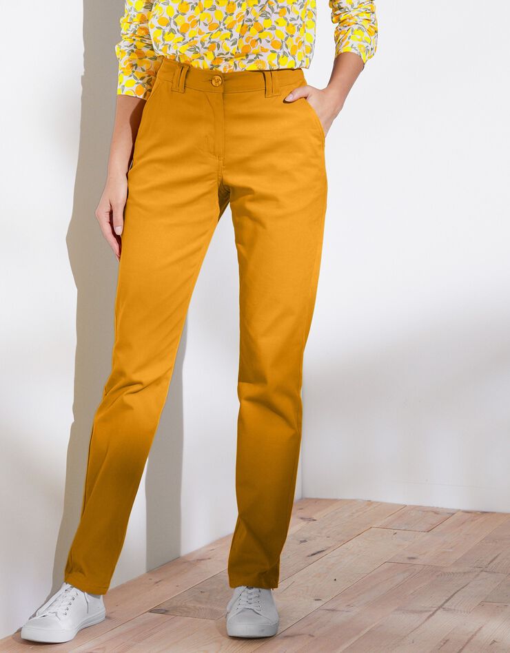 Pantalon chino stretch (curry) Pantalon chino stretch (curry)