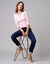 Tee-shirt manches longues - lot de 2 (rose)