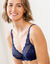 Soutien-gorge tout dentelle  "Amourette" - avec armatures (bleu)