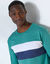 T-shirt pyjama manches longues vert (vert)