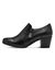 Chaussures trotteurs zippées (noir)