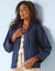 Veste matelassée, denim (stone)
