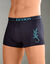 Boxer fermé élastiqué motif "salamandre" - lot de 4 (assortis)