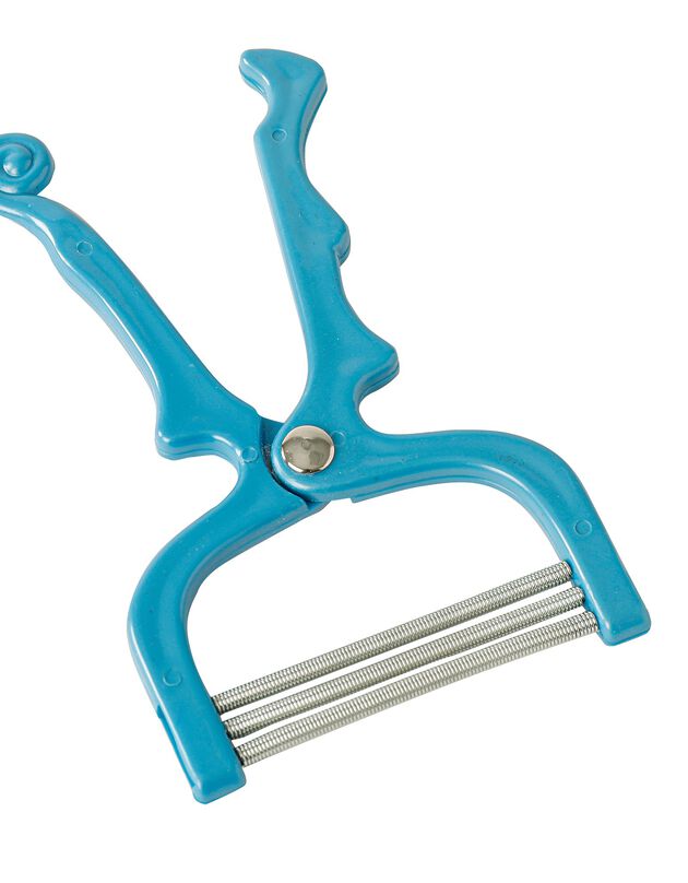 Épilateur manuel 3 ressorts (bleu)