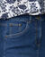 Jupe longue évasée en jean (stone used)