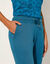 Pantalon jogging en molleton gratté  (bleu pétrole)