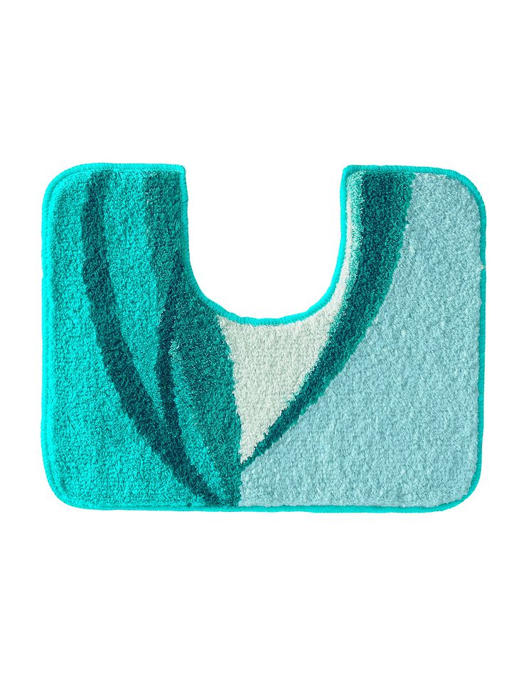 Tapis de bain fantaisie Zilla (lagon)