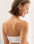 Soutien-gorge bretelles amovibles - sans armatures (blanc)