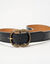 Ceinture boucle dorée (noir)
