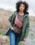 Sac banane en polyamide recyclé(**) (rose foncé)