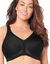 Soutien-gorge ouvert devant sp&eacute;cial dos MagicLift (noir)