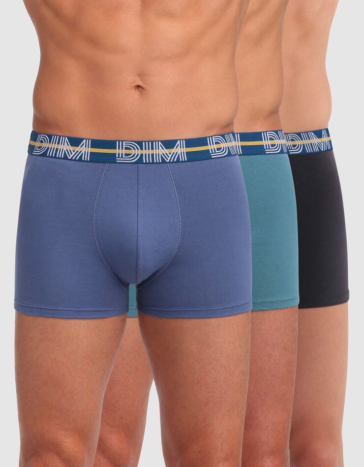 Boxer Powerfull - lot de 3 (noir + bleu + vert) Boxer Powerfull - lot de 3 (noir + bleu + vert)