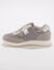 Baskets scratchées spécial pieds sensibles en tissu extensible (gris)