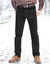 Jean coupe 5 poches extensible coton - entrej. 82 cm (black)