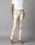 Pantalon imprimé cachemire (beige)