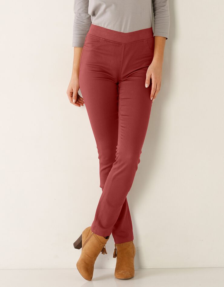 Jegging taille élastiquée ultra confort - grande stature (paprika) Jegging taille élastiquée ultra confort - grande stature (paprika)