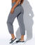 Legging 7/8ème coton biologique(**) (gris)