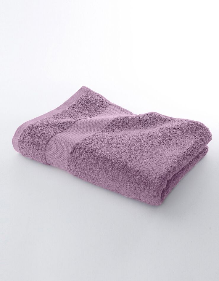 Éponge unie coton modal 500 g/m² (figue)