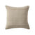 Housse coussin unie coton tissage artisanal - lot de 2 (ficelle)
