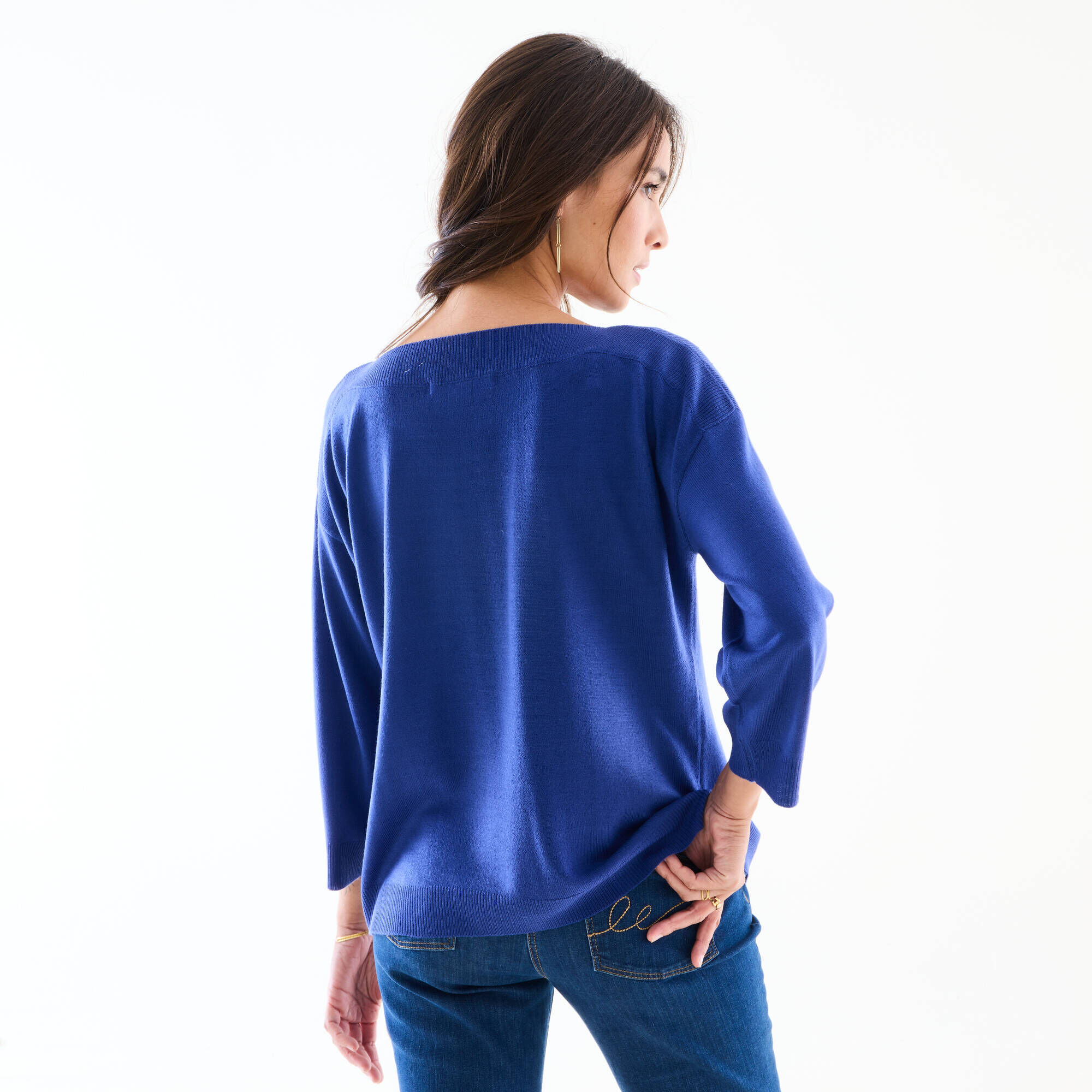 Pull Ancien Marine Old Navy - Taille S, Bleu Profond, Manches Courtes - Neuf Sans étiquettes