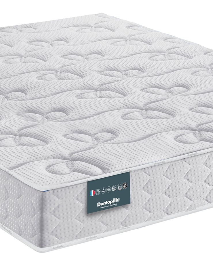 Matelas latex Dunlopillo® haut. 20 cm, confort ferme (blanc)