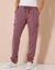 Pantalon cargo fluide (violine)