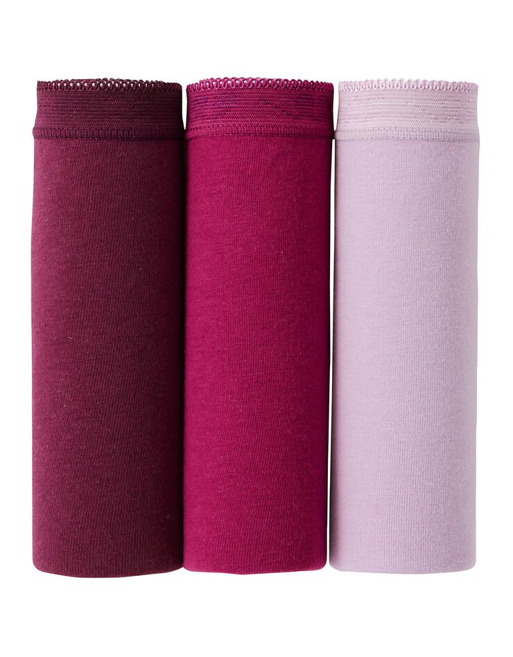 Culotte maxi basique - lot de 3 (fruité)