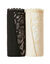 Culotte microfibre et dentelle stretch forme maxi taille haute - lot de 2 (noir + nude)