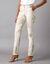 Pantalon imprimé cachemire (beige)
