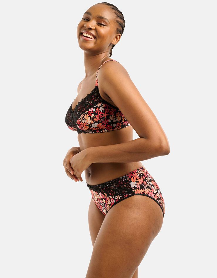 Soutien-gorge post-opératoire Ava Fantaisie - sans armatures (noir) Soutien-gorge post-opératoire Ava Fantaisie - sans armatures (noir)
