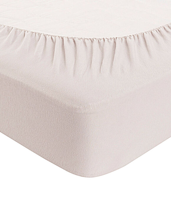Prot&egrave;ge-matelas imperm&eacute;able Tencel&reg; (gris clair)