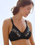 Soutien-gorge grand maintien microfibre Caminata - sans armatures (noir)