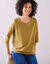 T-shirt maille brillante (bronze)